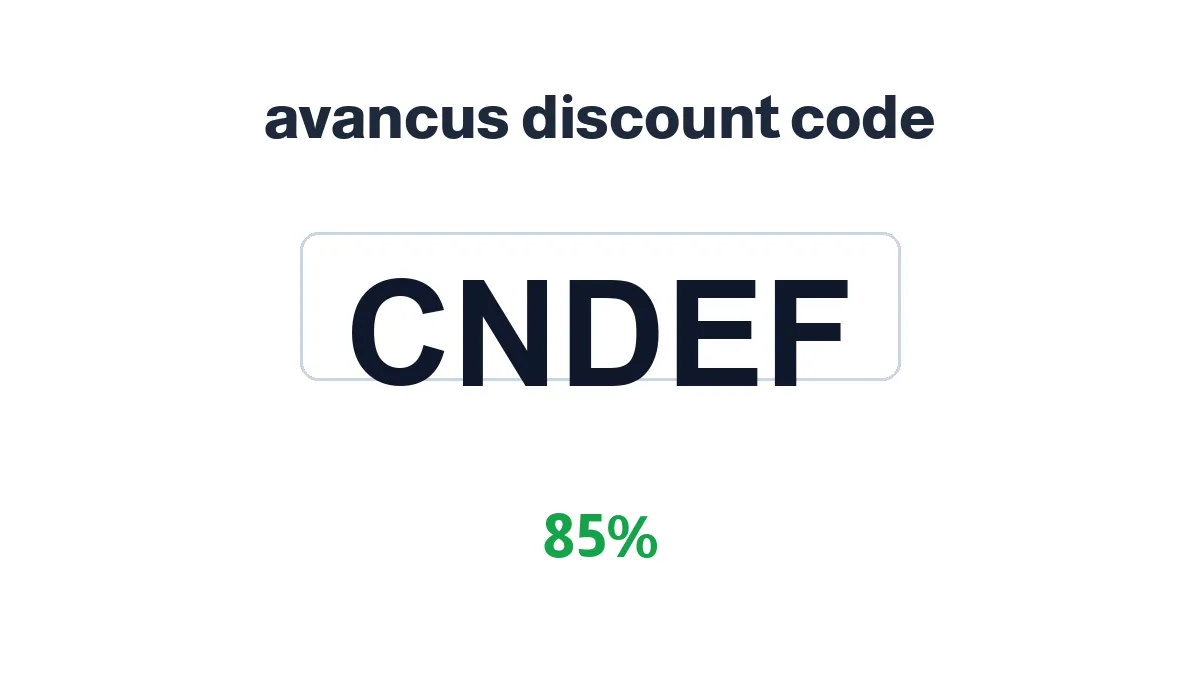 طريقة تفعيل avancus discount code