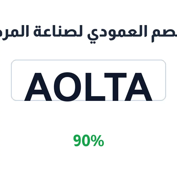 كود خصم العمودي لصناعة المرطبات على العصائر ومشروبات الشعير